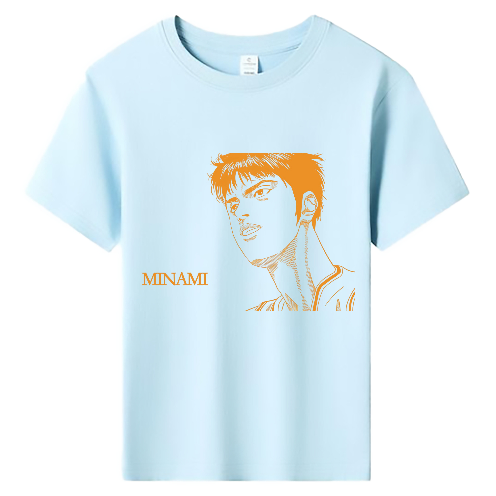 （画像用） SLAM DUNK／スラムダンク 綿100％キッズTシャツ（フロントプリント）